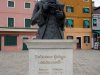 Statuia lui Baldassare Galuppi, realizata de Remigio Barbaro