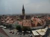 Sibiu - vedere din Turnul Sfatului - Piata Mica